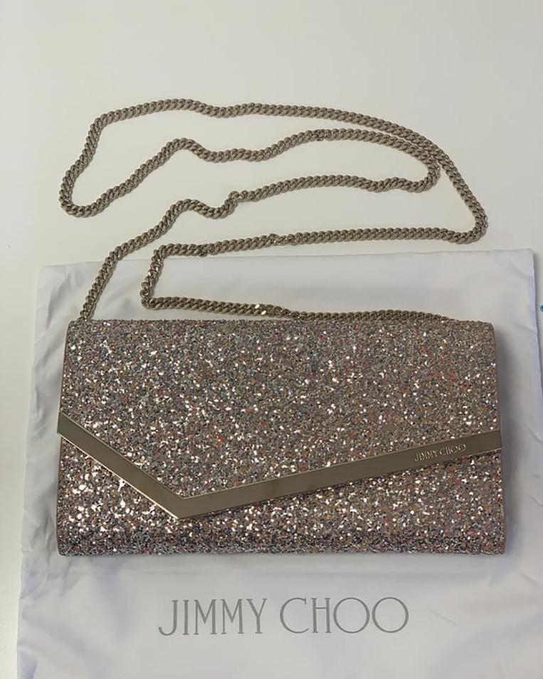 Jimmy Choo clutch bag
